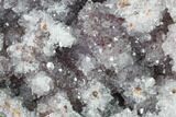 Quartz Crystal Geode Section - Morocco #141778-1
